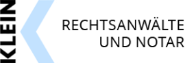The logo for Kanzlei Sylvia Klein und Reinhard Klein